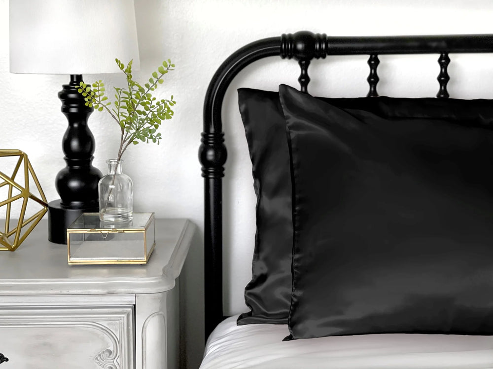Morning Glamour Satin Pillowcase - Solid Colour (various colours)