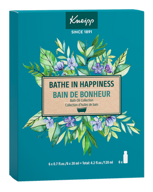 Kneipp Bathe in Happiness 6-Piece Bath Oil Set