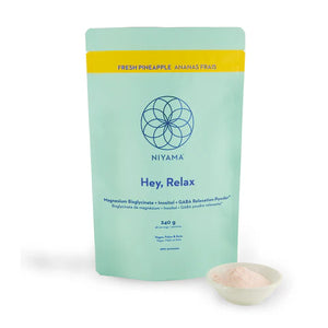 Niyama Hey Relax Magnesium Glycinate Powder Fresh Pineapple