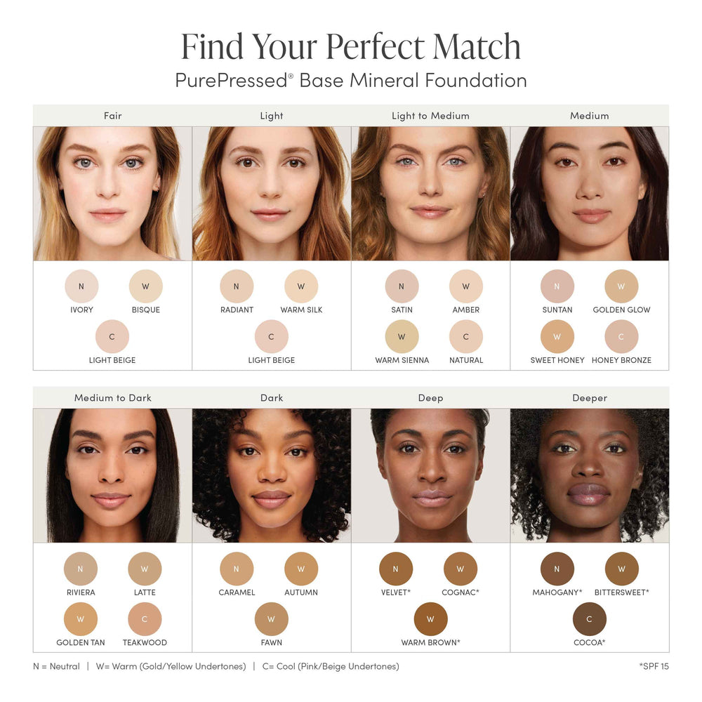 PurePressed® Base Mineral Foundation SPF 20/15 REFILL
