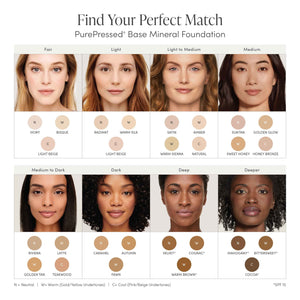 PurePressed® Base Mineral Foundation SPF 20/15 REFILL