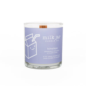 Milk Jar Candle - Himalaya "Grapefruit, Patchouli & Ylang-Ylang" - Spirit Spa Shop