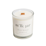Milk Jar Candle - Silver Linings "Palo Santo & Oud"