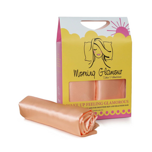 Morning glamor satin sales pillowcase