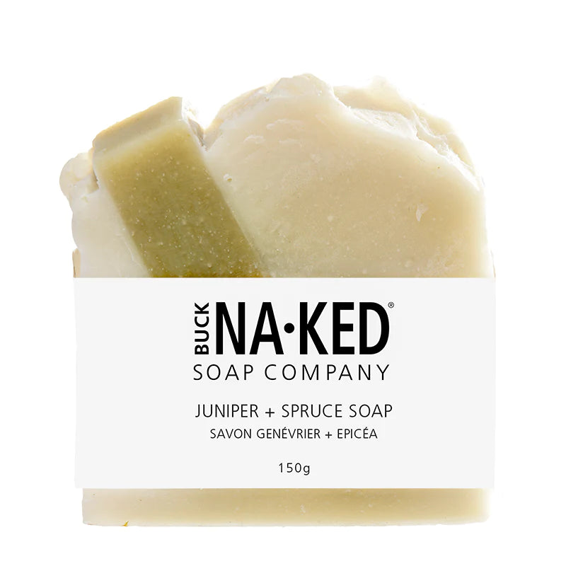 Buck Naked Juniper + Spruce Soap