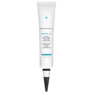 A concentrated facial retinol cream formulated with pure retinol, designed to improve the appearance of visible signs of aging and pores while minimizing breakouts