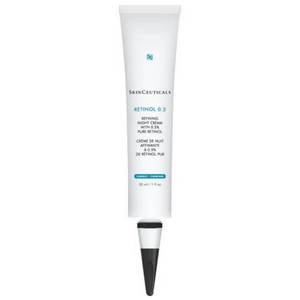 A concentrated night cream with pure retinol for skin to improve the visible signs of aging and pores while minimizing breakouts