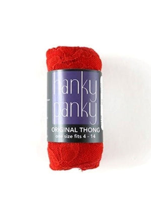 Hanky Panky Single Pack Original Rise Thong (various colours)