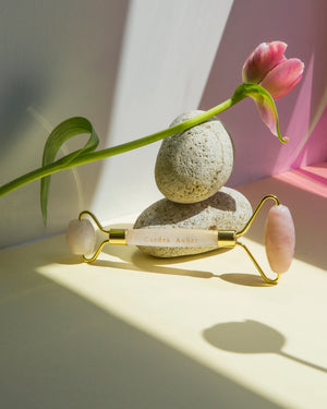 Cardea AuSet Rose Quartz Roller