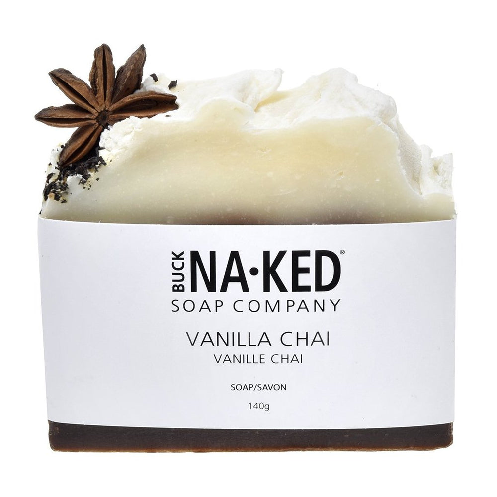 Buck Naked Vanilla Chai Soap